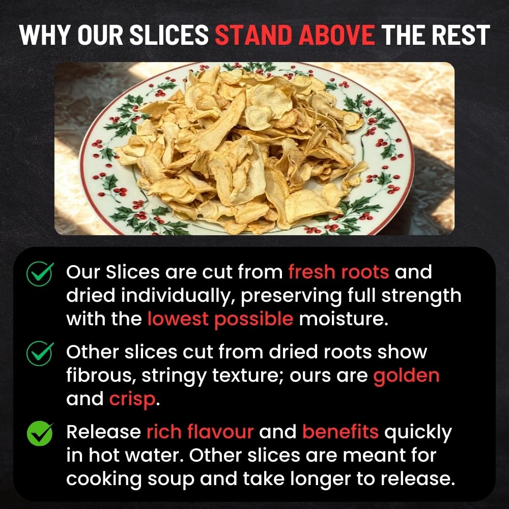 Canadian Vita Ginseng Root Slices – Premium Ontario Dried Ginseng for Tea & Energy