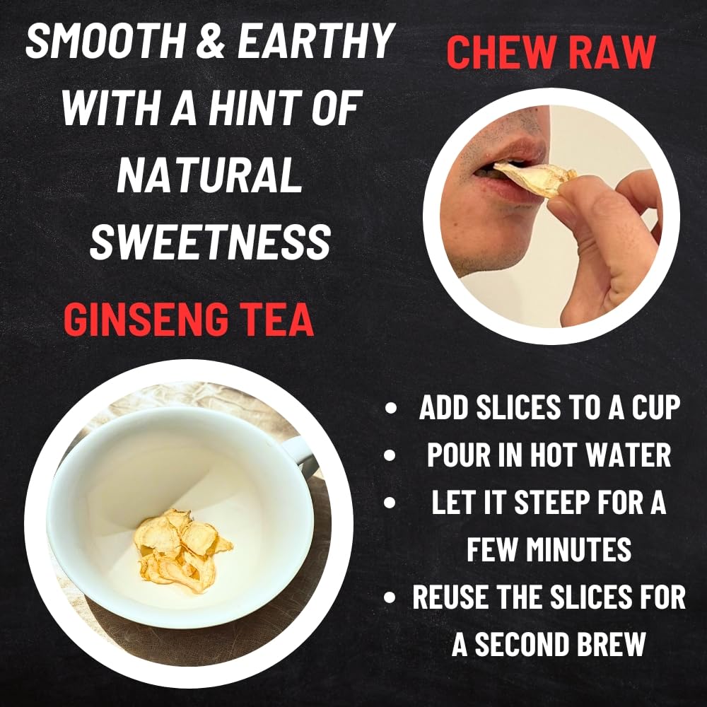 Canadian Vita Ginseng Root Slices – Premium Ontario Dried Ginseng for Tea & Energy