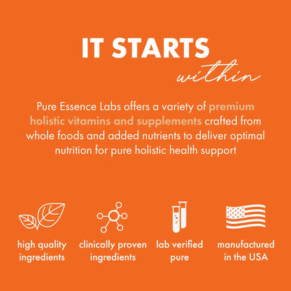 Pure Essence Candex Supplement – Yeast Overgrowth Support with Digestive Enzymes | 80 Capsules | Pure Essence Labs BritishVita | Premium UK Vitamins & Wellness Supplements