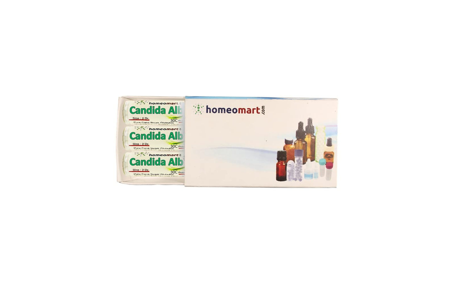 Candida Albicans Homeopathy Pellets 30C - Pack of 3 | Homeomart
