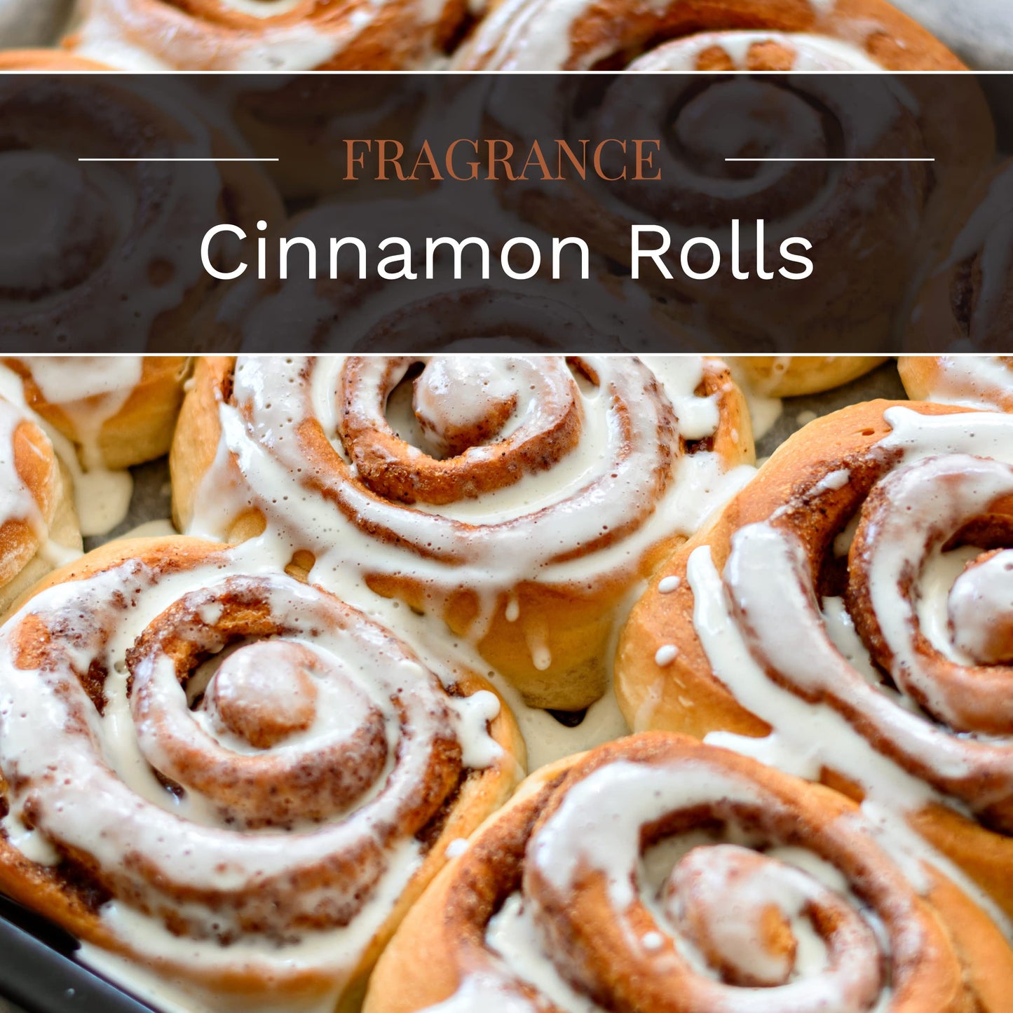 Candle-Lite Cinnamon Rolls 18 oz Brown Aromatherapy Candle