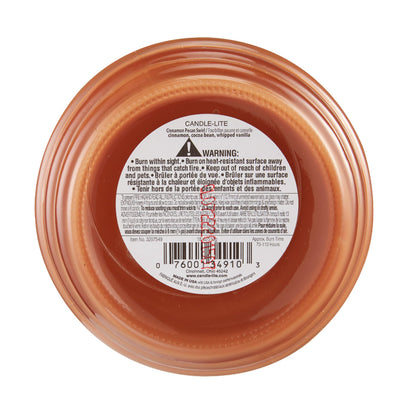 Candle-Lite Cinnamon Rolls 18 oz Brown Aromatherapy Candle