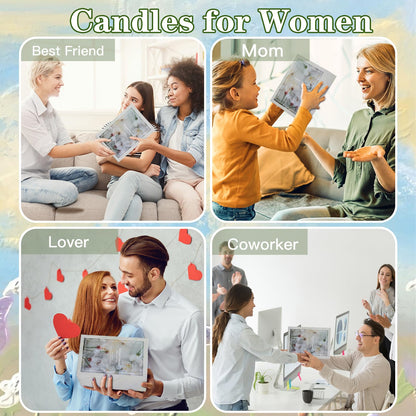 12-Pack Soy Wax Candles Gift Set - 30 Oz, Scented for Women