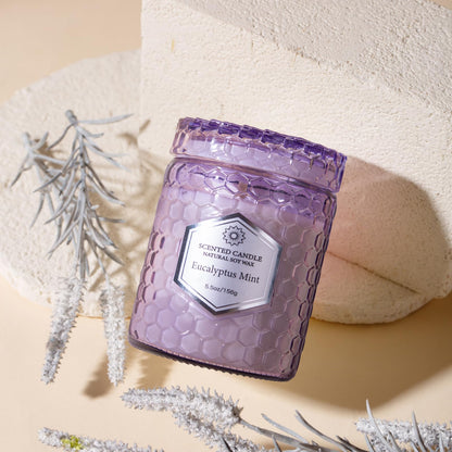 6 Pack Aromatherapy Candles Gift Set – Soy Wax, 240 Hours Total Burn Time