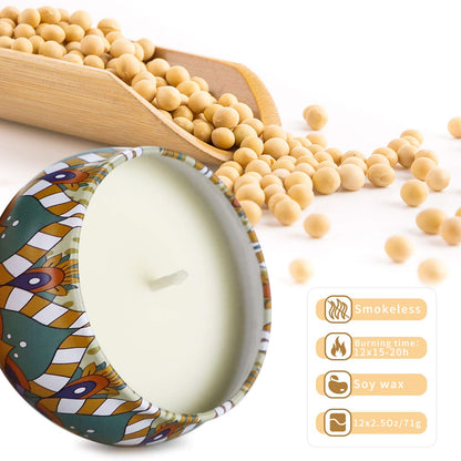 Candles Gifts for Women - 12 Pack Soy Wax Candles for Home Scented Gifts