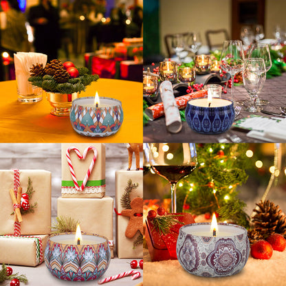 Candles Gifts for Women - 12 Pack Soy Wax Candles for Home Scented Gifts
