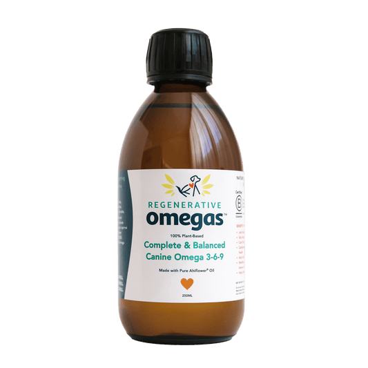 Plant Based Dog Omega – Regenerative Omegas for Canine 250ml (For Dogs) Sow & Arrow