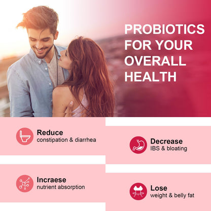 CANLIST Women's Probiotics 120B CFUs | 18 Strains | 60 Capsules | Non-GMO & Vegan
