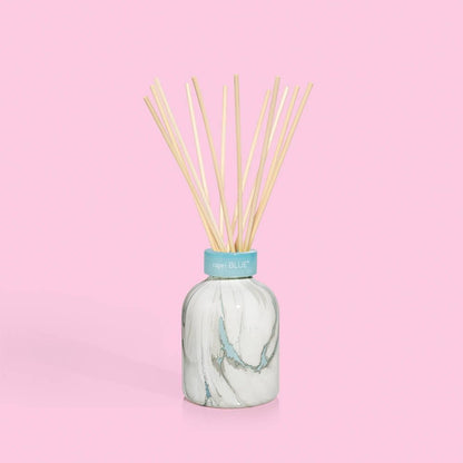Capri Blue Blue Jean Reed Diffuser Set – Marble Diffuser, Sticks & Aroma Oil (5.7 fl oz)