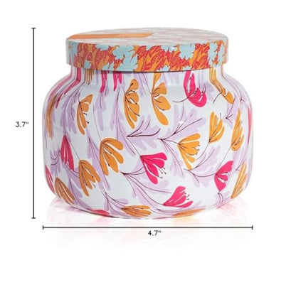 Capri Blue Pineapple Flower Scented Candle | Pattern Play 19 oz Jar | Soy Wax
