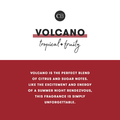Capri Blue Glimmer Reed Diffuser Set – Volcano (8 fl oz) | Home Fragrance