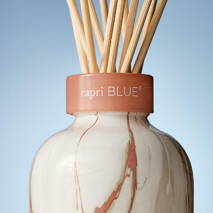 Capri Blue Havana Vanilla Modern Marble Reed Diffuser Set - 5.7 fl oz