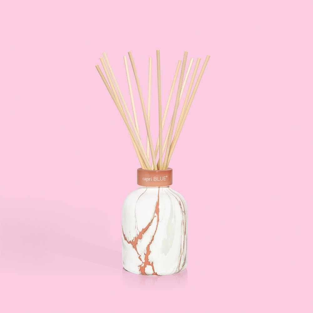 Capri Blue Havana Vanilla Modern Marble Reed Diffuser Set - 5.7 fl oz