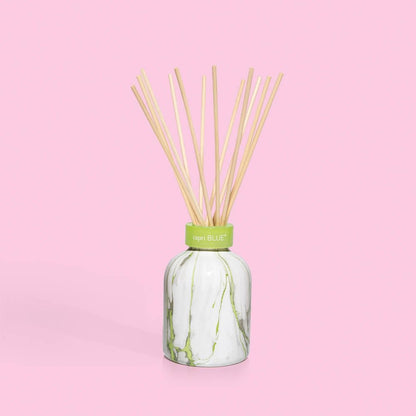 Capri Blue Reed Diffuser Set - Honeydew Crush | Modern Marble Diffuser, 5.7 fl oz