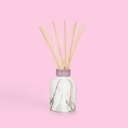 Capri Blue Modern Marble Reed Diffuser Set - Aloha Orchid (5.7 fl oz) | Luxury Home Fragrance