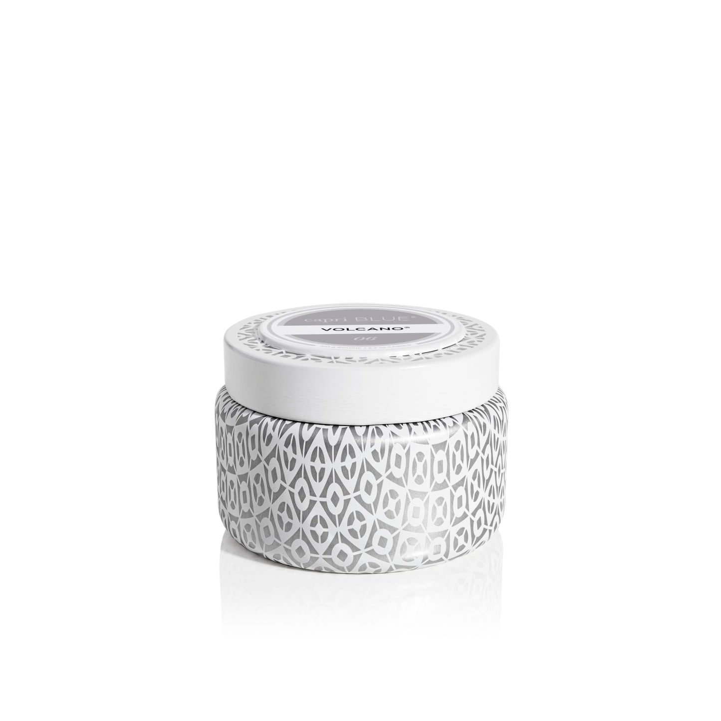 Capri Blue Volcano Travel Tin Candle - White, 8.5 oz | Luxury Soy Wax