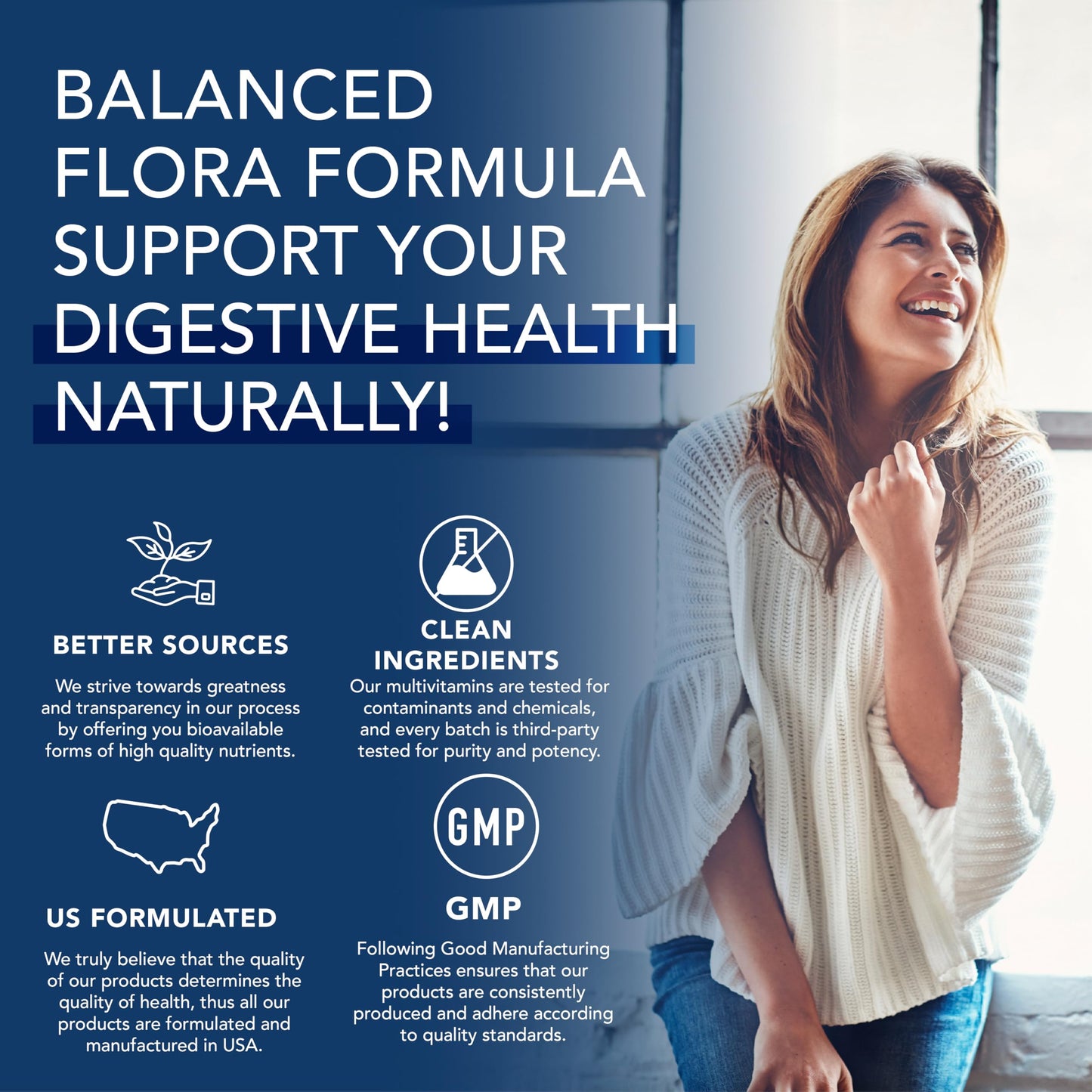 Potent Candida Cleanse Supplement – Candida Complex with Oregano, Caprylic Acid, Black Walnut & Probiotics | 60 Capsules