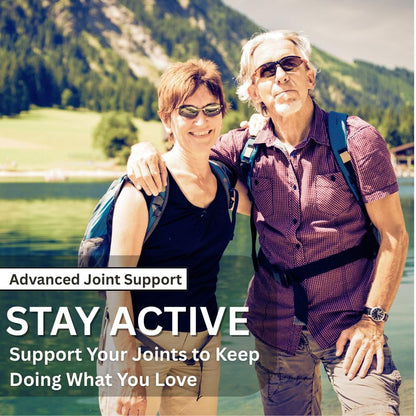 Advanced Joint Support Supplement – Glucosamine, MSM, Turmeric (95% Curcuminoids) & Boswellia Serrata – 30-Day Supply