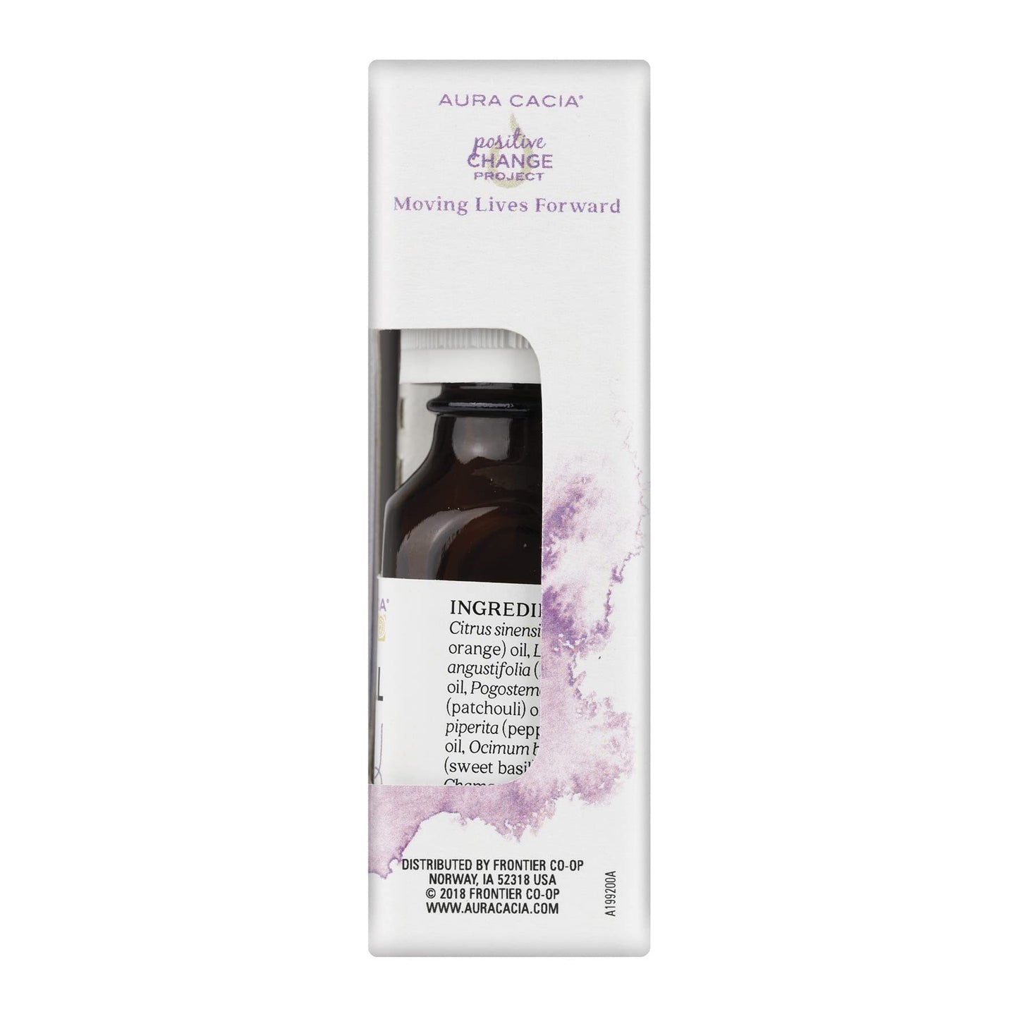 Aura Cacia Chill Pill Essential Oil Blend – 0.5 oz (Lavender, Peppermint, Orange, Basil, Chamomile & Patchouli)