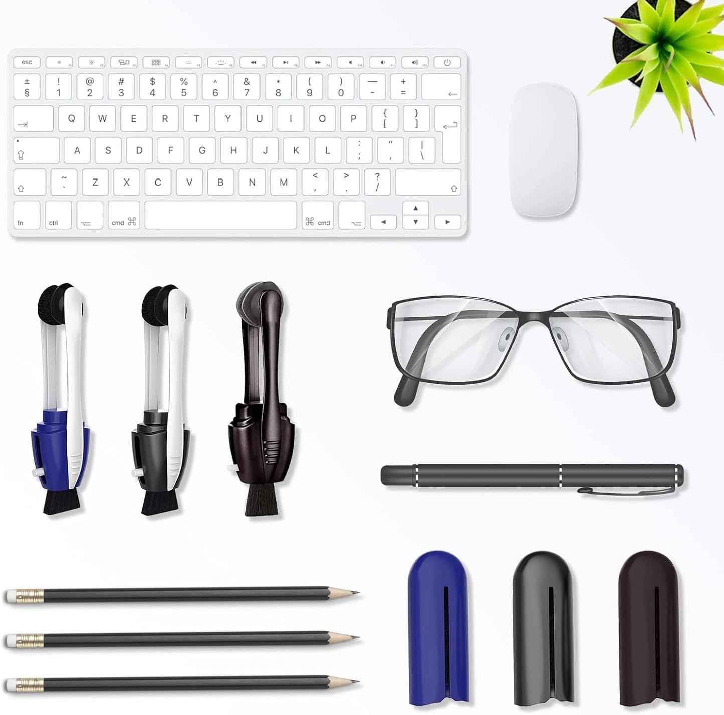 Eye Glasses Cleaner (3PC) - Portable Carbon Microfiber Kit