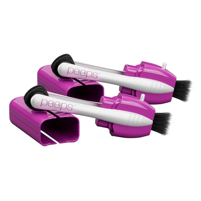 CarbonKlean Peeps Eyeglass Cleaner – NASA Carbon Microfiber, Purple 2-Pack