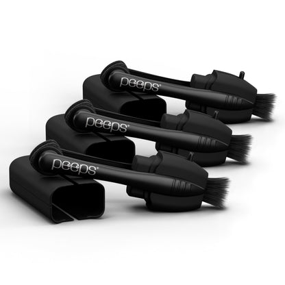 CarbonKlean Peeps Glasses Cleaner - Carbon Microfiber Lens Cleaning Kit (3 Count)