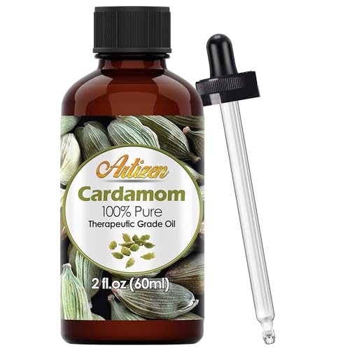 Cardamom Essential Oil 2oz by Artizen – 100% Pure