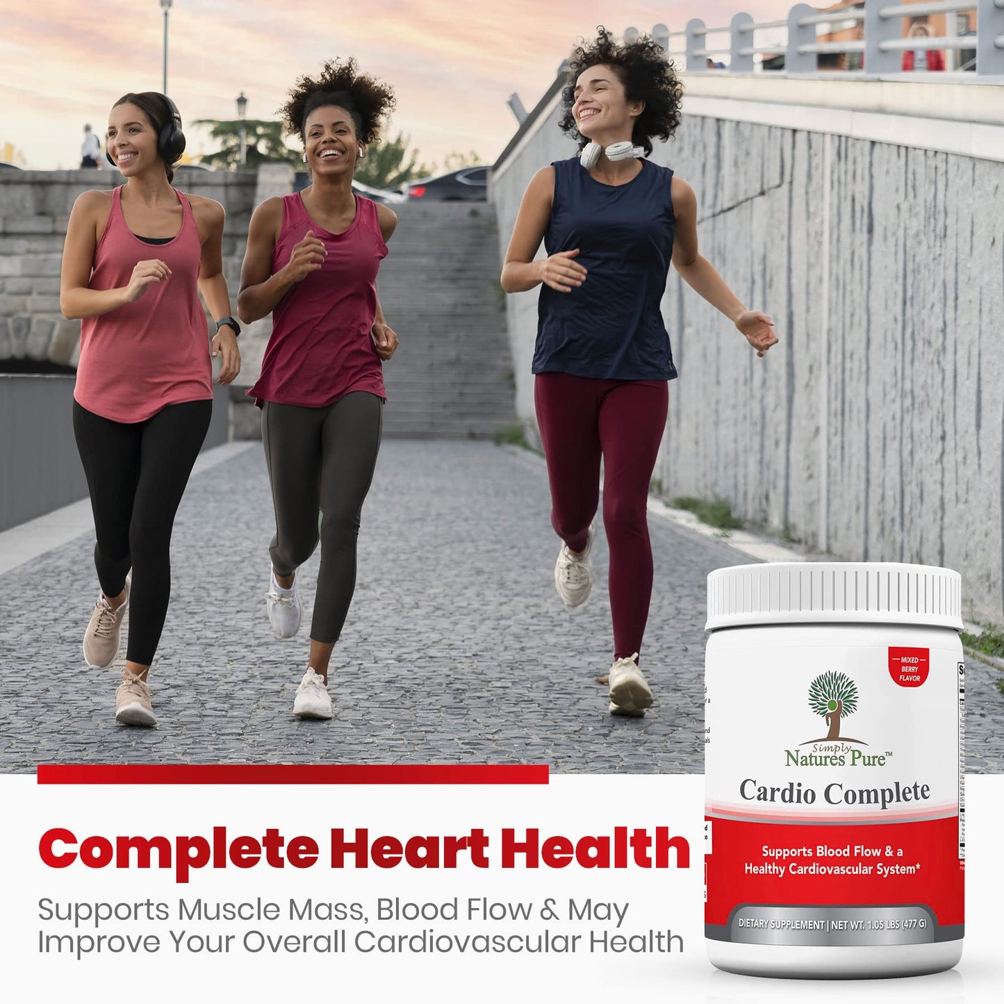 Simply Nature's Pure Cardio Complete - 5,000 mg L-Arginine & 1,000 mg L-Citrulline