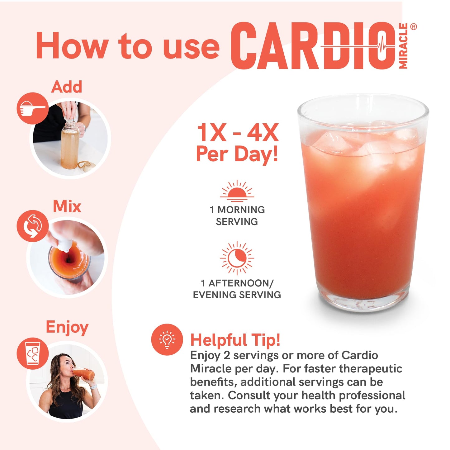 Cardio Miracle Nitric Oxide Supplement 30-Pack Sticks | Beet Root, L-Arginine & L-Citrulline