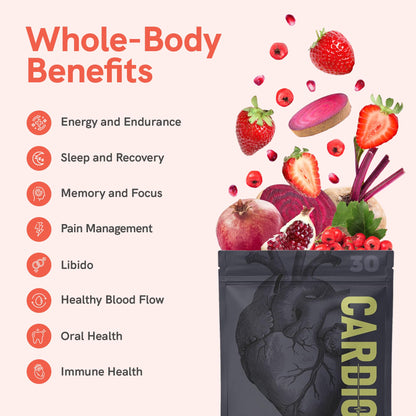 Cardio Miracle Nitric Oxide Supplement – Beet Root Powder with L-Arginine, 30 Servings