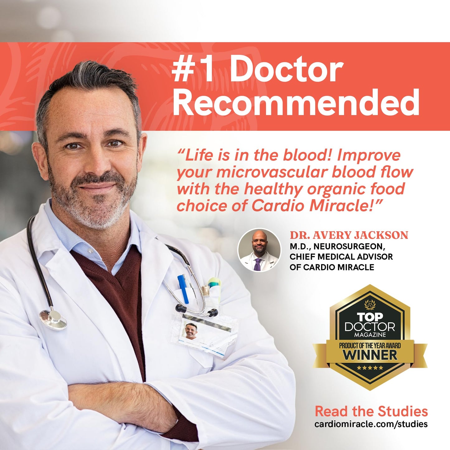 Cardio Miracle Nitric Oxide Supplement 30-Pack Sticks | Beet Root, L-Arginine & L-Citrulline