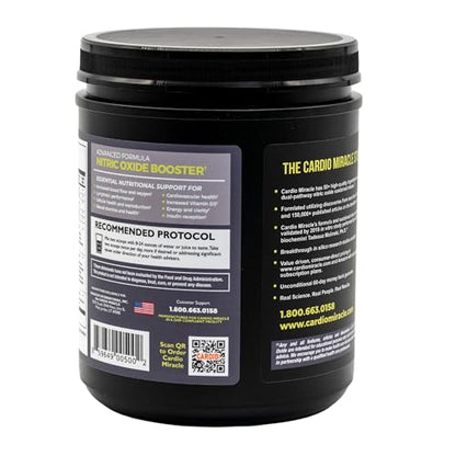 Cardio Miracle Nitric Oxide Supplement – Beet Root & L-Arginine, 90 Servings