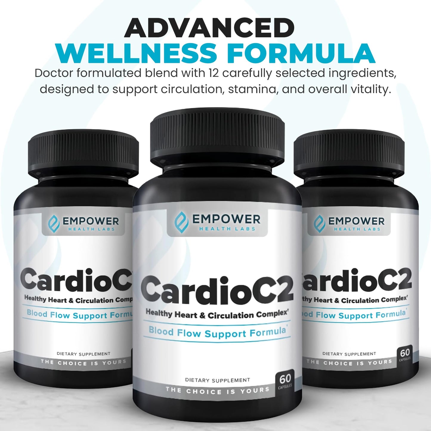 CardioC2 Circulation & Energy Support | Doctor-Formulated Beet Root & CoQ10