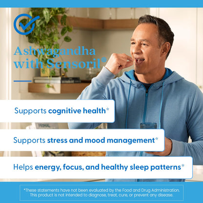 Doctor's Best Ashwagandha with Sensoril – 125mg, 60 Count