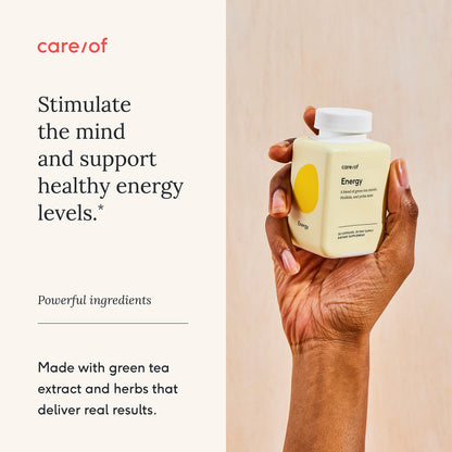 Care/of Natural Energy Supplements for Fatigue - 30 Energy Pills