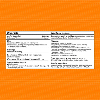 CareAll Clotrimazole 1% Cream 6 Pack – Antifungal Relief for Athlete’s Foot, Jock Itch & Ringworm