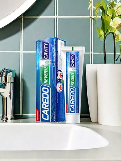 CAREDO Cavity Repair Toothpaste – Hydroxyapatite Remineralizing, Fluoride-Free