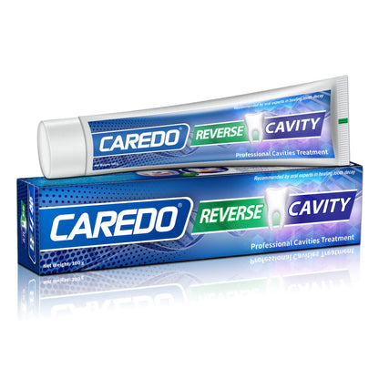 CAREDO Cavity Reversal Toothpaste - Fluoride-Free Hydroxyapatite Remineralizing 3.52 oz