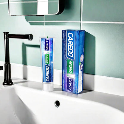 CAREDO Cavity Reversal Toothpaste - Fluoride-Free Hydroxyapatite Remineralizing 3.52 oz
