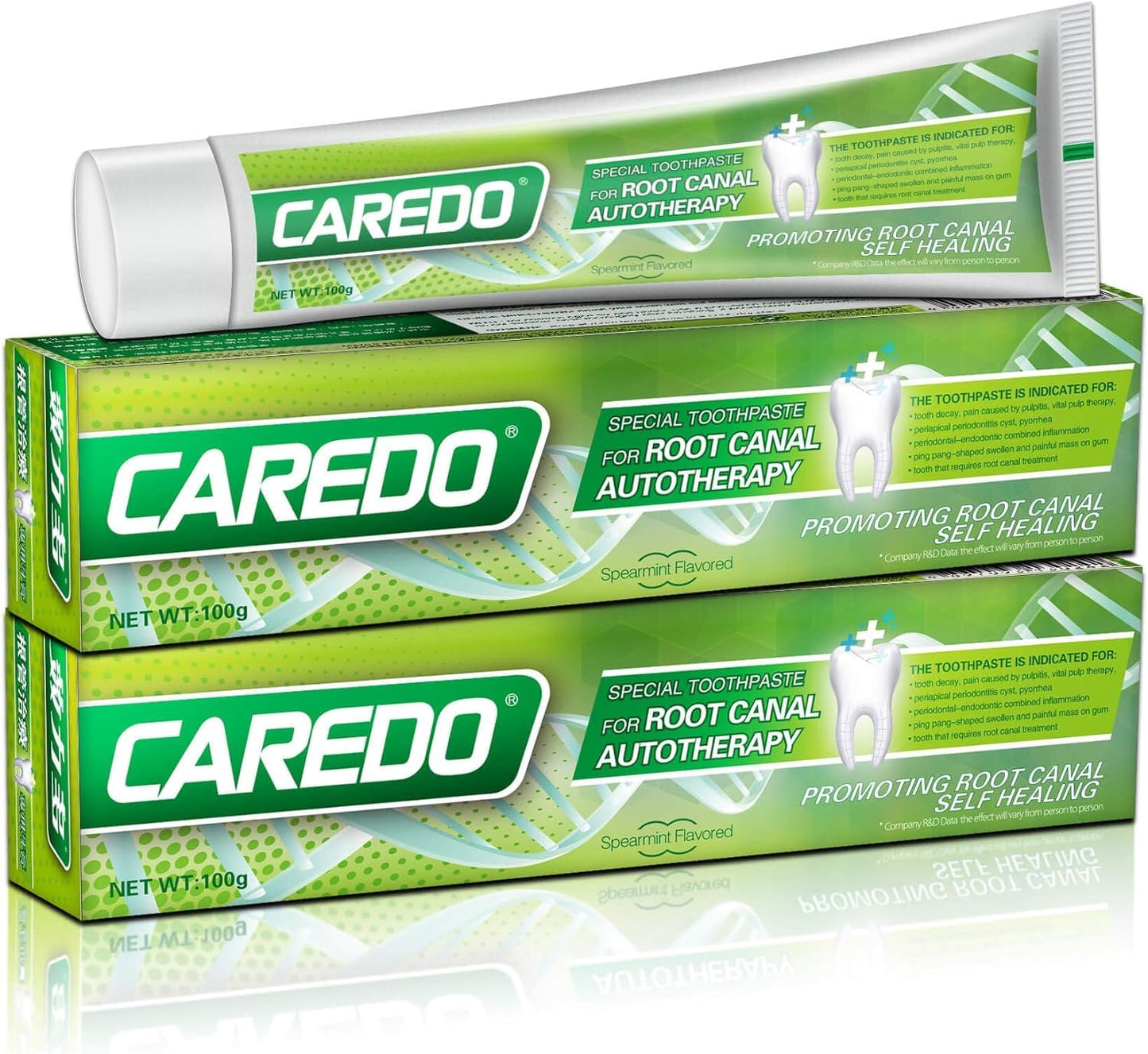 Gum Repair Toothpaste for Gum Care & Root Canal Prevention – Mint, 3.5 Oz x 2 Tubes