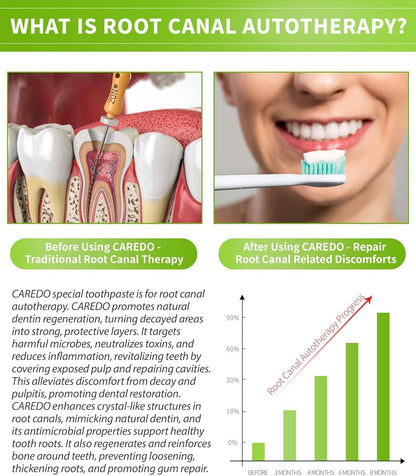 Gum Repair Toothpaste for Gum Care & Root Canal Prevention – Mint, 3.5 Oz x 2 Tubes