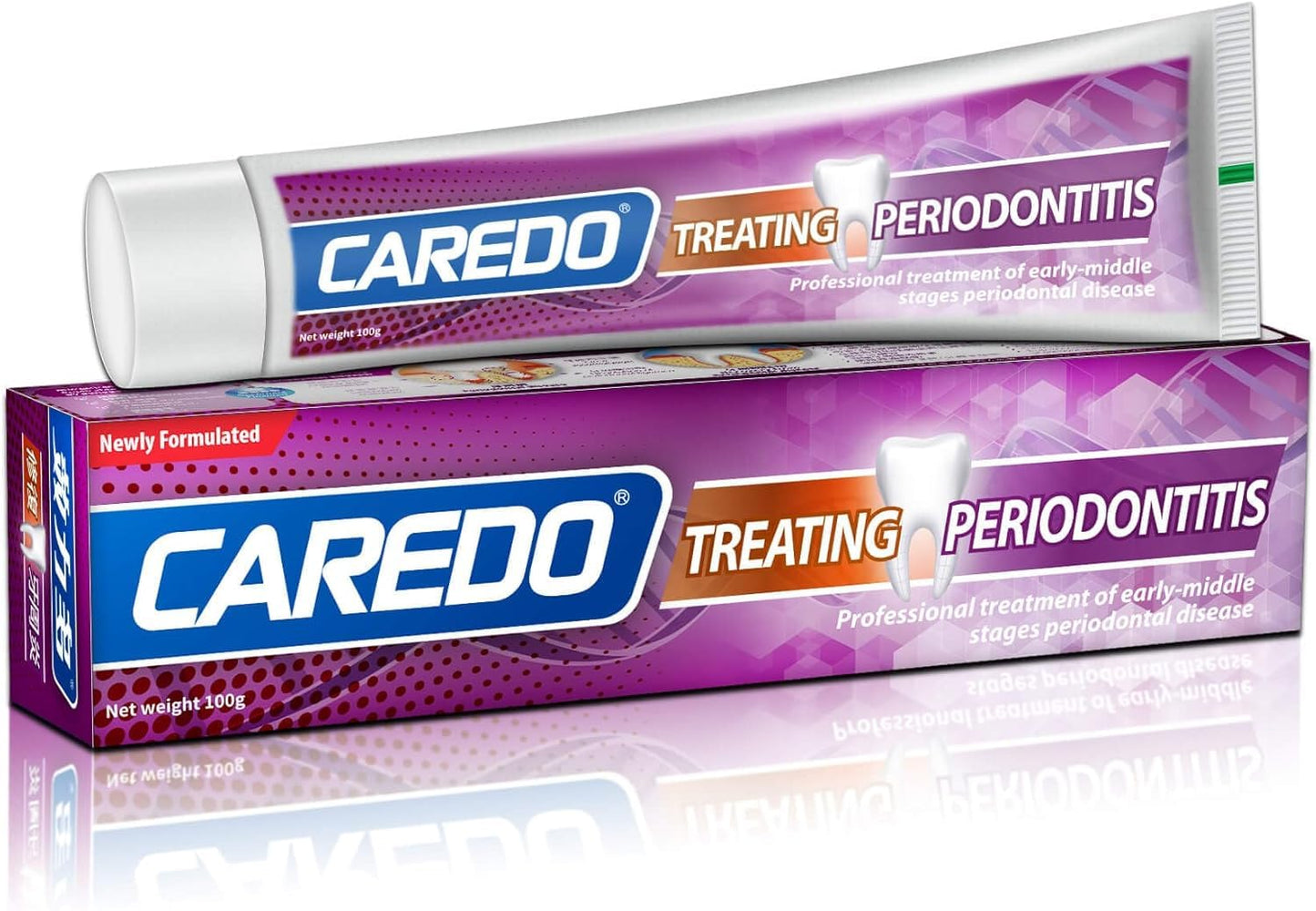 CAREDO Gum Repair Toothpaste - Fluoride Free Periodontal Treatment