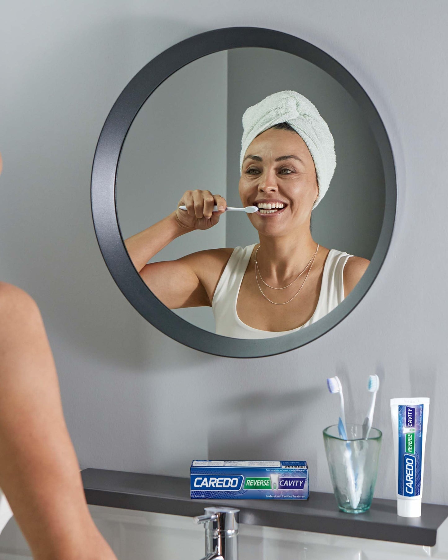 CAREDO Cavity Reversal Toothpaste – Hydroxyapatite, Fluoride Free, 2-Pack