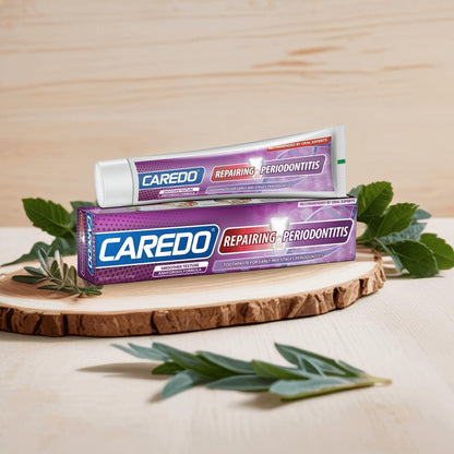 CAREDO Gum Toothpaste for Periodontitis & Gum Disease | Receding Gums, Gingivitis & Bad Breath - 3.52 oz
