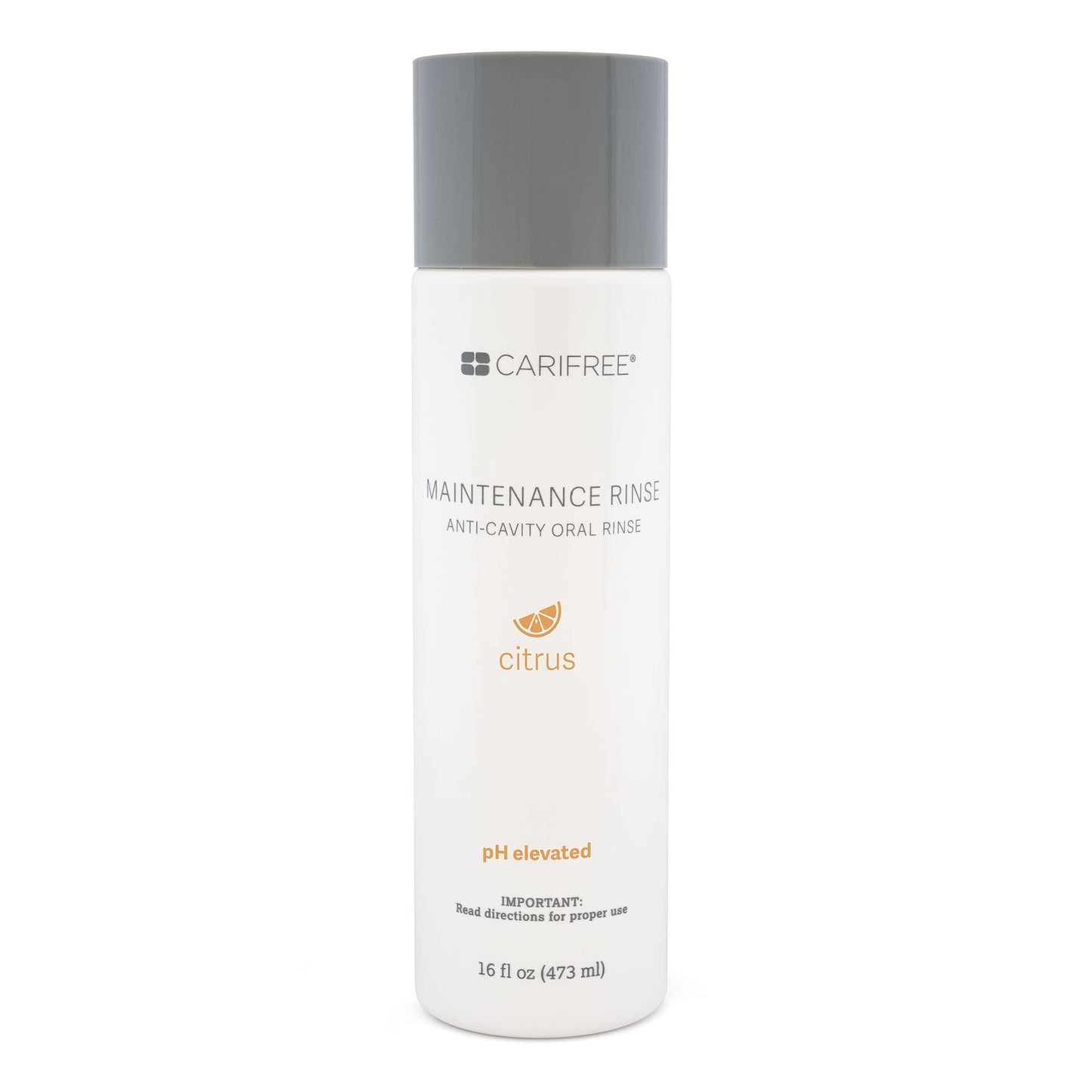 CariFree Maintenance Rinse Citrus – Dentist-Recommended Fluoride Mouthwash