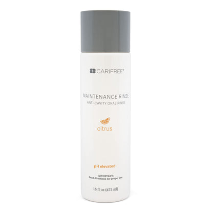 CariFree Maintenance Rinse Citrus – Dentist-Recommended Fluoride Mouthwash
