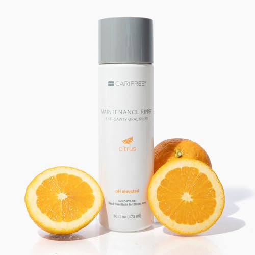 CariFree Maintenance Rinse Citrus – Dentist-Recommended Fluoride Mouthwash