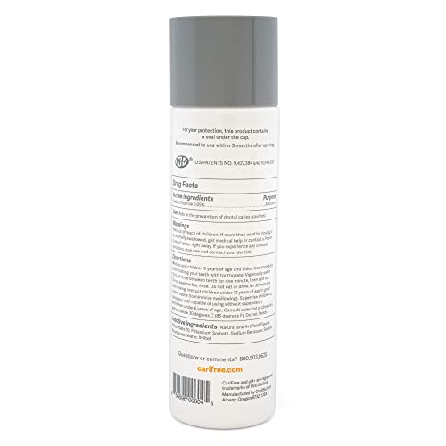 CariFree Maintenance Rinse Citrus – Dentist-Recommended Fluoride Mouthwash