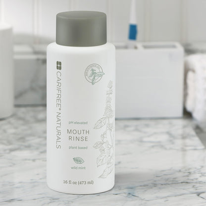 CariFree Naturals Mouth Rinse | Fluoride-Free, pH Elevated, Magnolia Bark, Alcohol-Free
