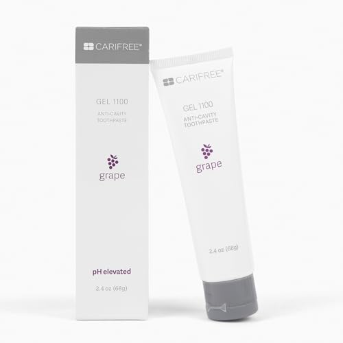 CariFree Gel 1100 – Grape Flavored Anti-Cavity Toothpaste with Nano Hydroxyapatite